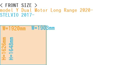 #model Y Dual Motor Long Range 2020- + STELVIO 2017-